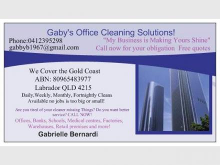 Gabby's Cleaning Solutions