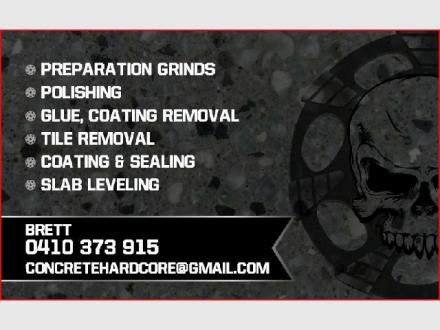 Hardcore Concrete Grinding & Polishing Hardcore Concrete Grinding & Polishing