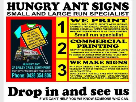 Hungry Ant Signs Hungry Ant Signs