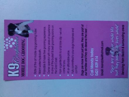 K9 Confidence Mobile Dog Grooming Salon