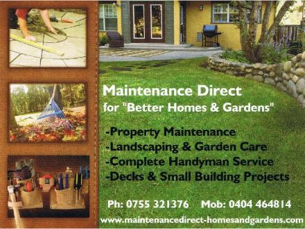 Maintenance Direct for Better Homes & Gardens Maintenance Direct for Better Homes & Gardens
