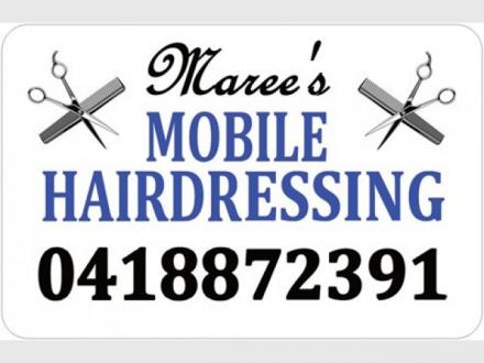 Maree's Mobile Hairdressing Maree's Mobile Hairdressing