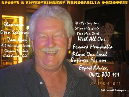 Sports & Entertainment Memorabilia Sports & Entertainment Memorabilia