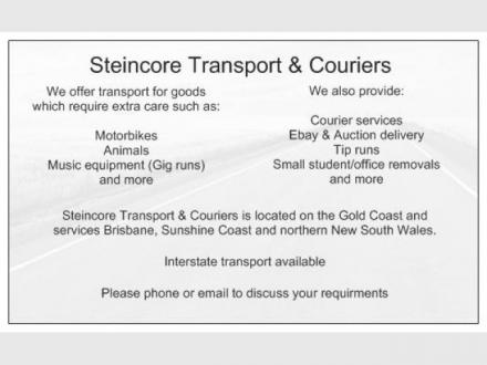 SteincoreTransport & Couriers SteincoreTransport & Couriers